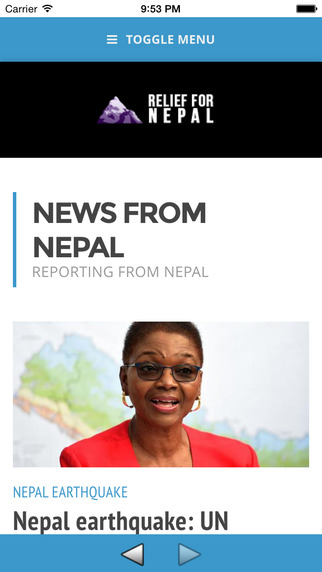 【免費新聞App】Relief for Nepal-APP點子