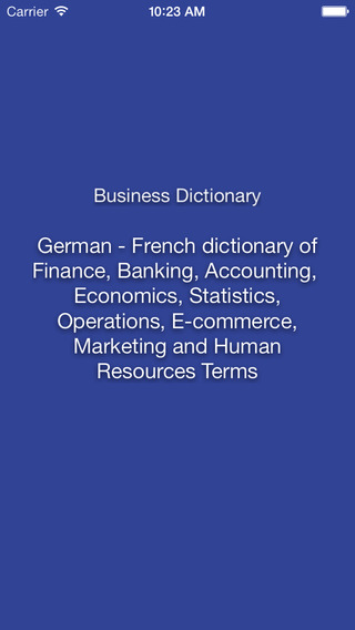 Libertuus Business Dictionary – Deutsch - Französisch Wörterbuch für Begriffe aus den Bereichen Fina