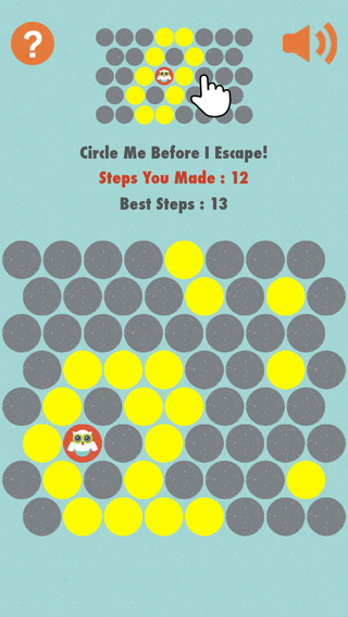 【免費遊戲App】AAA Circle Me - Surround Red Bird, Strategy Puzzle Game-APP點子