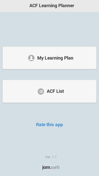 【免費醫療App】ACF Learning Planner-APP點子