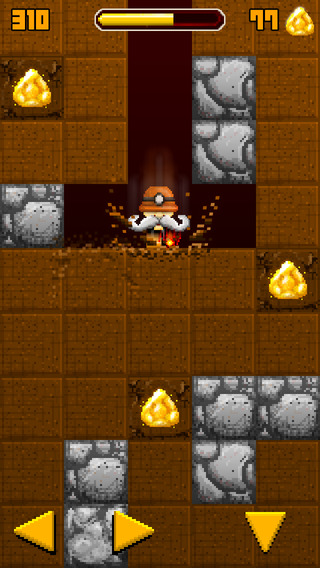 【免費遊戲App】Miner Man Golden Edition-APP點子