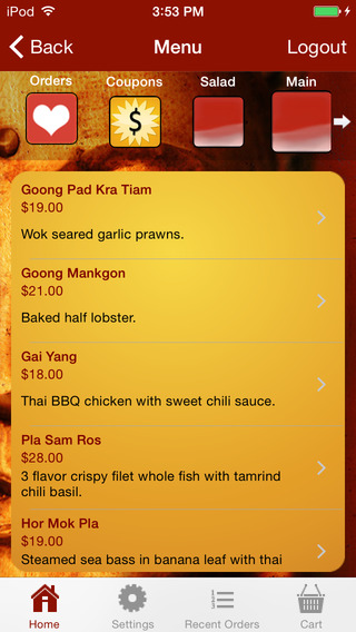 【免費生活App】Songkran Thai Kitchen-APP點子