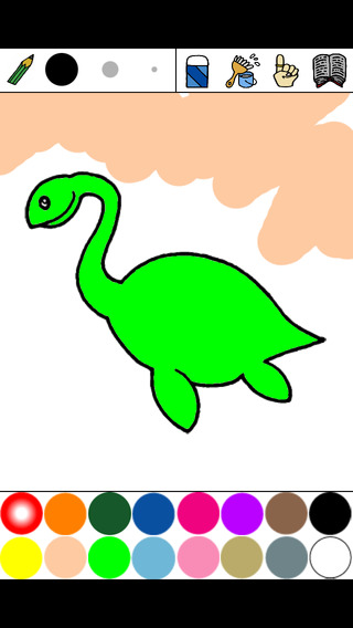 Dino Coloring for Kids Lite : iPhone edition
