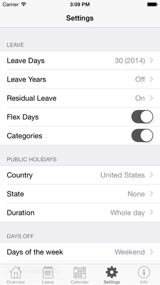 【免費生產應用App】Annual Leave-APP點子