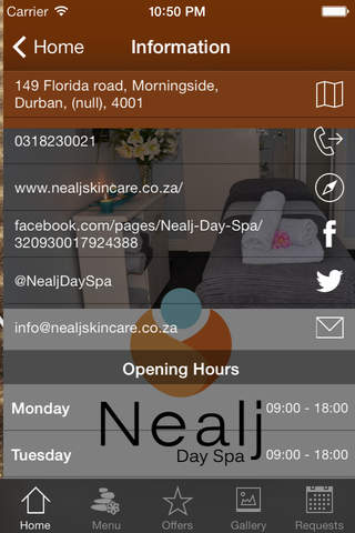 Nealj Day Spa screenshot 3