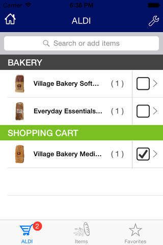 Aldi Shopping List screenshot 3