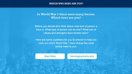 Which WW1 Hero Are You
