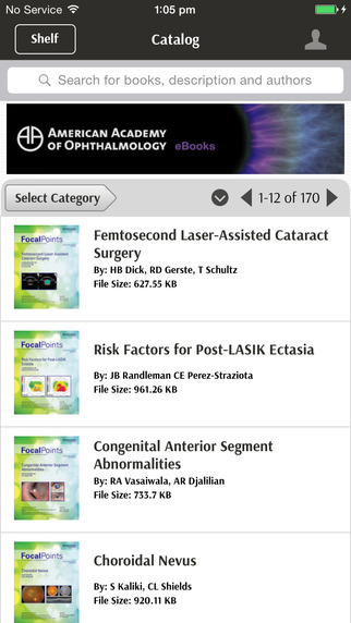 American Academy of Ophthalmology eBooks