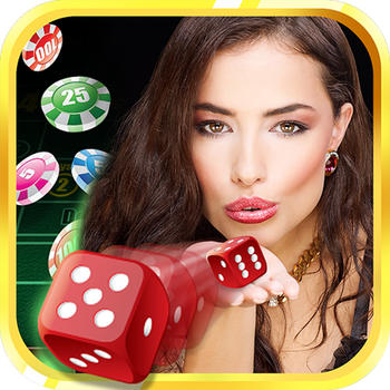 A Casino Jackpot Las Vegas Craps Dice Shooter Bonus Game LOGO-APP點子