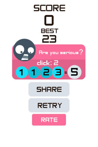 Amazing Add Bubble - 6 seconds math game screenshot 4