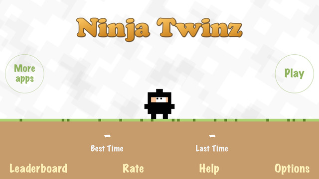 【免費遊戲App】Ninja Twinz-APP點子