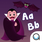ABC Count Dracula Halloween Puzzle Game for Kindergarten Girls & Boys FULL mobile app icon