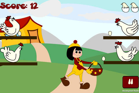 Crazy Chickens - Reflex Game screenshot 2