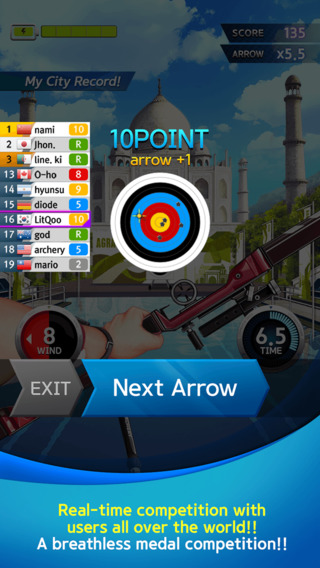 【免費遊戲App】ArcherWorldCup3 - Archery game-APP點子