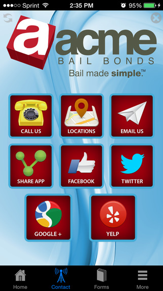 【免費商業App】Acme Bail Bonds-APP點子