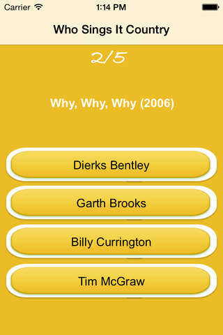 Who Sing It Country Hit Music Quiz-Fun Song Trivia screenshot 3