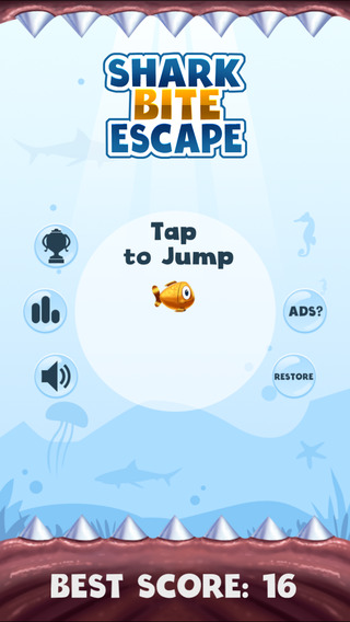 免費下載遊戲APP|Shark Bite Escape - Can Mr Fish Jump & Dodge ? app開箱文|APP開箱王