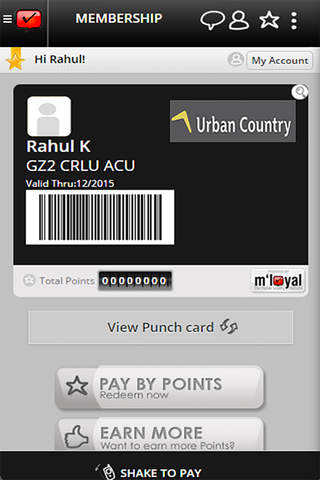 Urban Country mLoyal App screenshot 4