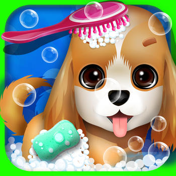 Wash Pets - virtual pet fun spa fasion food kids games for boys girls LOGO-APP點子