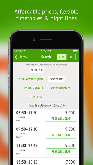 【免費旅遊App】MeinFernbus: German bus travel-APP點子