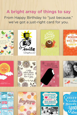 Hello You by Hallmark: send Greeting and Birthday cards, or ecards for Facebook screenshot 3