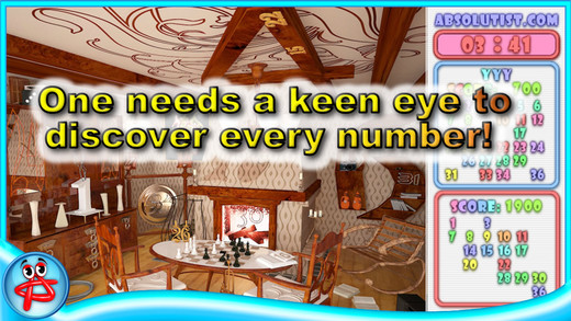 【免費遊戲App】Mystery Numbers: Free Hidden Object-APP點子