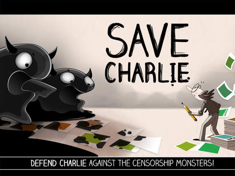 【免費遊戲App】Save Charlie - play for freedom of the press-APP點子