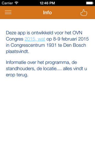 OVN Congres 2015 screenshot 4