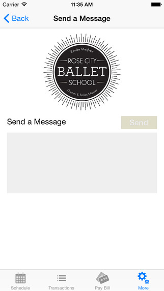 【免費生產應用App】Rose City Ballet School-APP點子