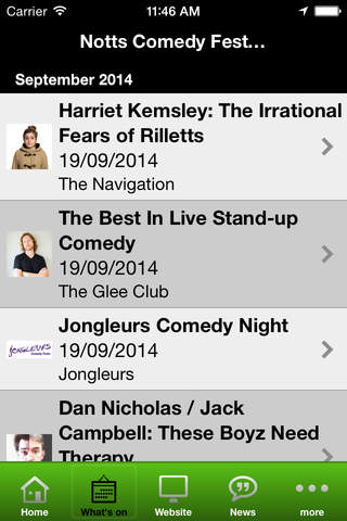 Notts Comedy Festival screenshot 2