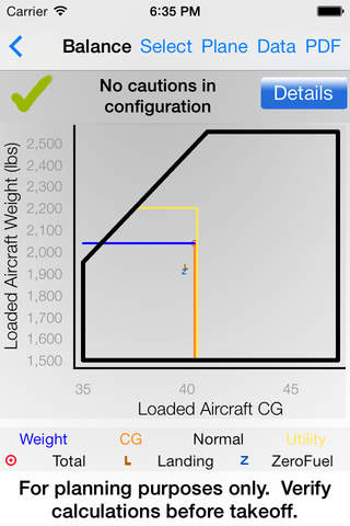 Peak Aviation Center FlightOps screenshot 3
