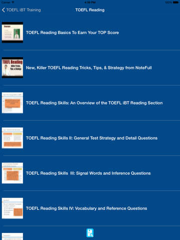 【免費教育App】TOEFL iBT Preparation Pro (Lessons, Exam Tips, And Learning Resources)-APP點子