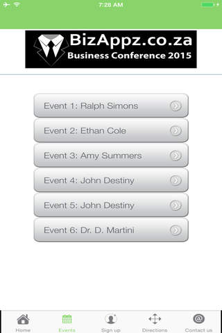 Bizappz Conference screenshot 2