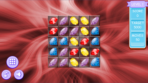 【免費遊戲App】Amethyst Glow Blast - Match Game Connect-APP點子