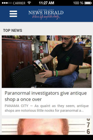 Panama City News Herald screenshot 2
