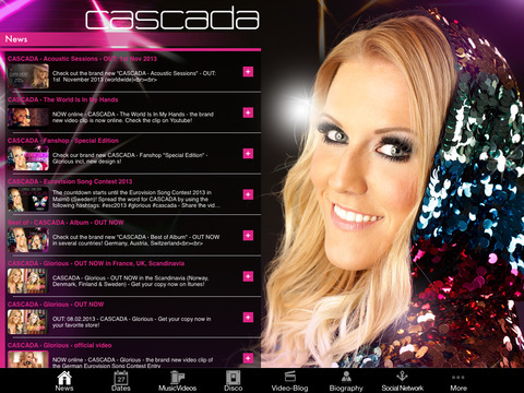 【免費音樂App】CASCADA-APP點子