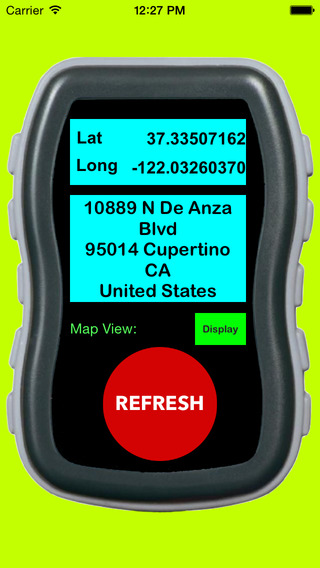 GPS Address Locator