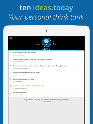 【免費生活App】Ten Ideas Today-APP點子