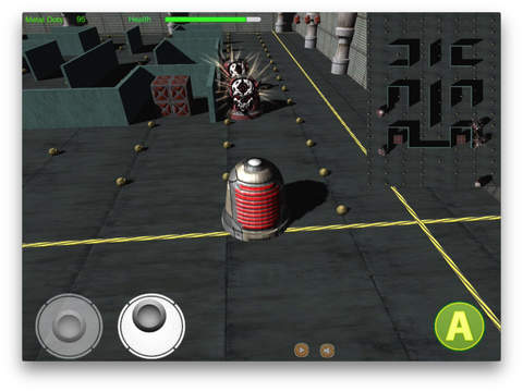 AngryBot VS SkullBot's Empire : Fight for Metal Dots for iPad