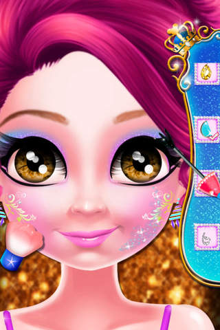 Beautiful Girl Face Paint - Pretty Princess Fantasy Makeup/Fashion Design Salon screenshot 2