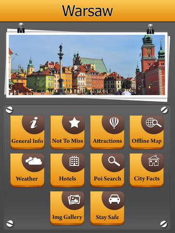 免費下載旅遊APP|Warsaw City Map Guide app開箱文|APP開箱王