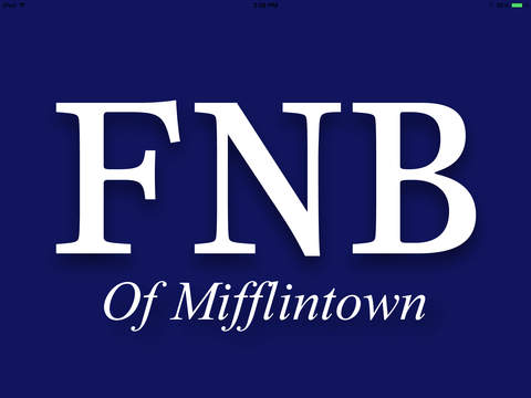 免費下載財經APP|FNB Mifflintown Banking for iPad app開箱文|APP開箱王