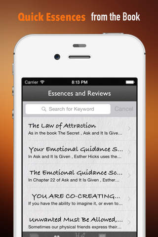 Ask and It Is Given: Practical Guide Cards with Key Insights and Daily Inspiration screenshot 3