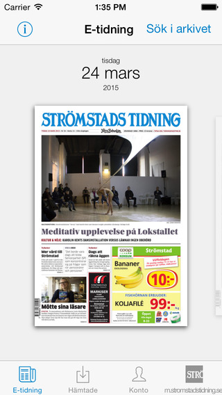 E-tidning - Strömstads Tidning
