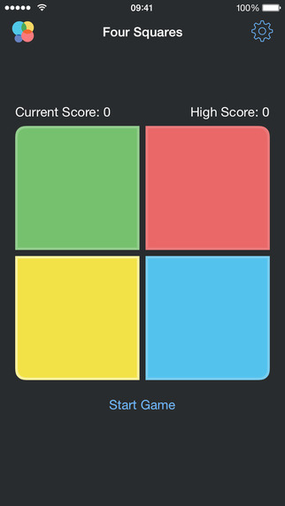 Four Squares - Classic Pattern Memorisation Game