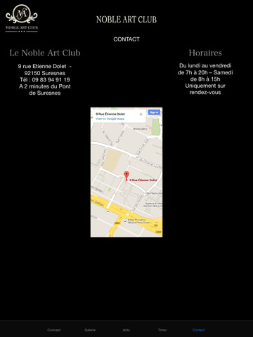 【免費健康App】Noble Art Club-APP點子