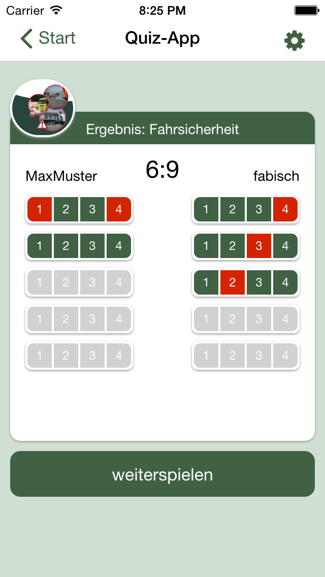 instagramlive | IGS Quiz - Vorschriften im StraÃŸenverkehr - ios application