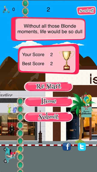 【免費遊戲App】Flappy Blonde-APP點子