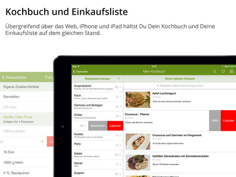 【免費生活App】Chefkoch - Rezepte, Backen, Kochen, Einkaufsliste und Kochbuch-APP點子