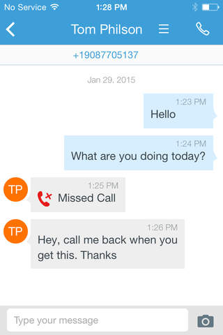 AT&T Work Voice for OpenPeak Toggle® screenshot 2